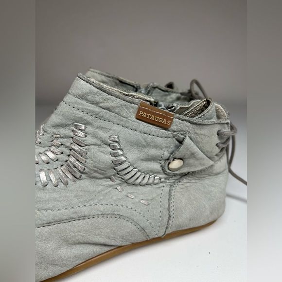 Patauges Leather Emroidered Ankle boots size 41EU/ 9US - Picture 7 of 10